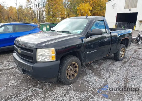 2008 Chevrolet Silverado 1500 Work Truck from USA, damaged, VIN 1GCEC14X48Z133197
